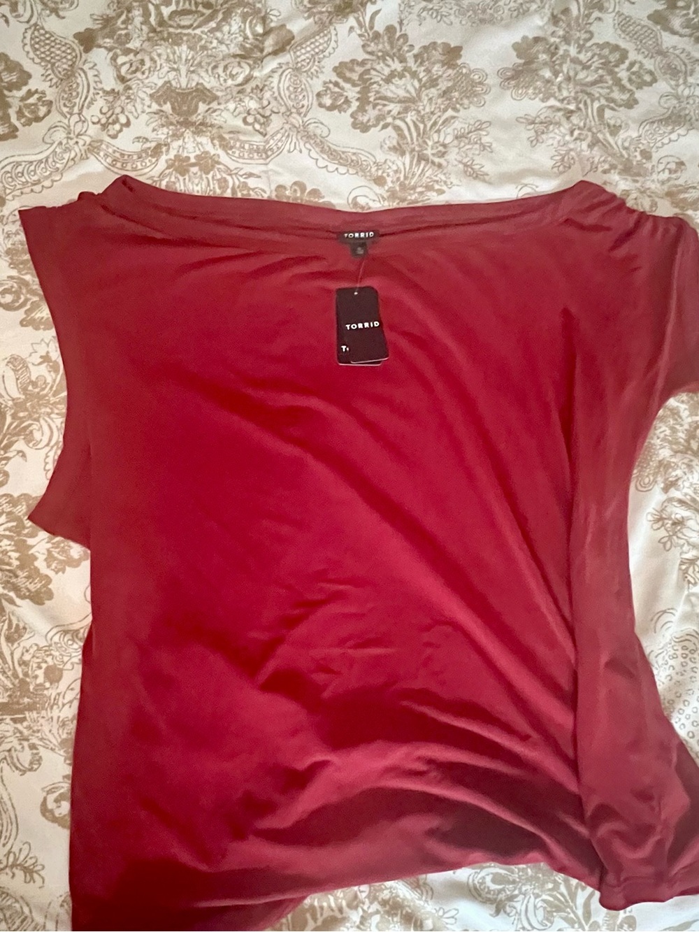 torrid Women's Studio Knit Off Shoulder Top.